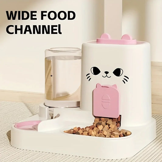 Cat Large Feeder with Automatic Water Dispenser