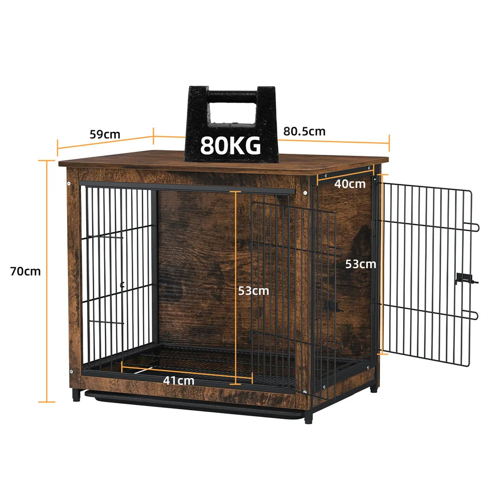 Large Elevated Dog Crate