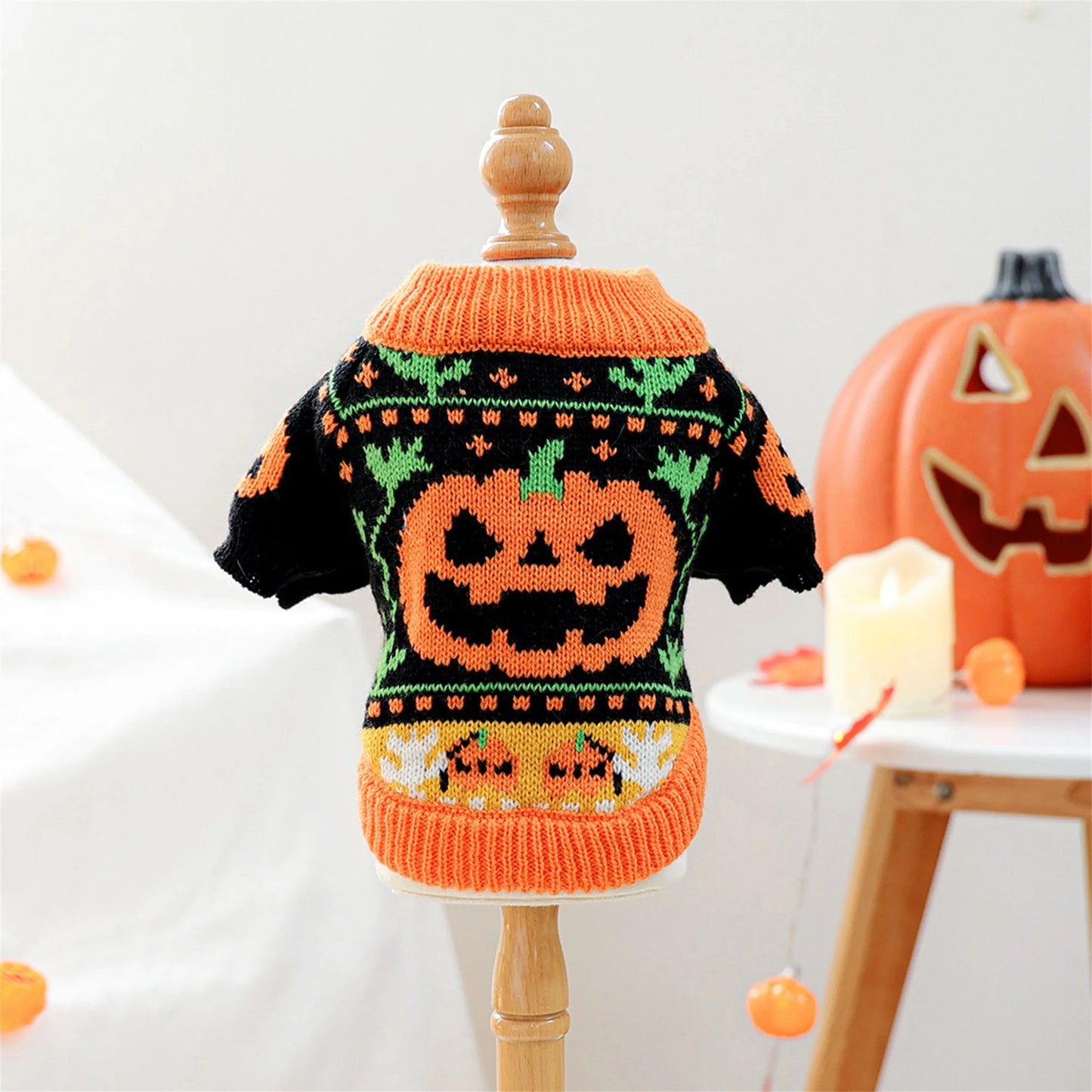 Pet Halloween Jack-O-Lantern Costume