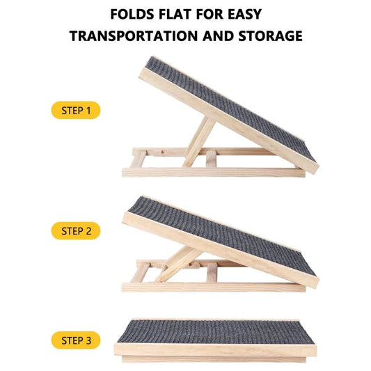 Adjustable Pet Dog Ramp