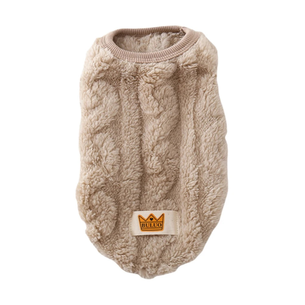 Fleece Pullover Pet Sweater