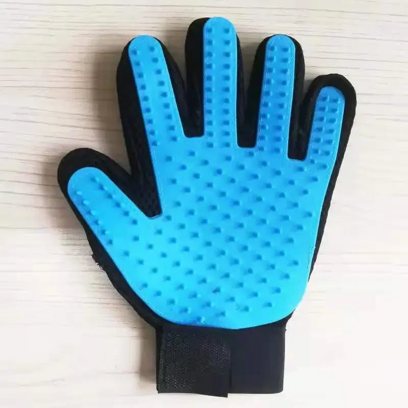 Two Sided Grooming Brush Glove
