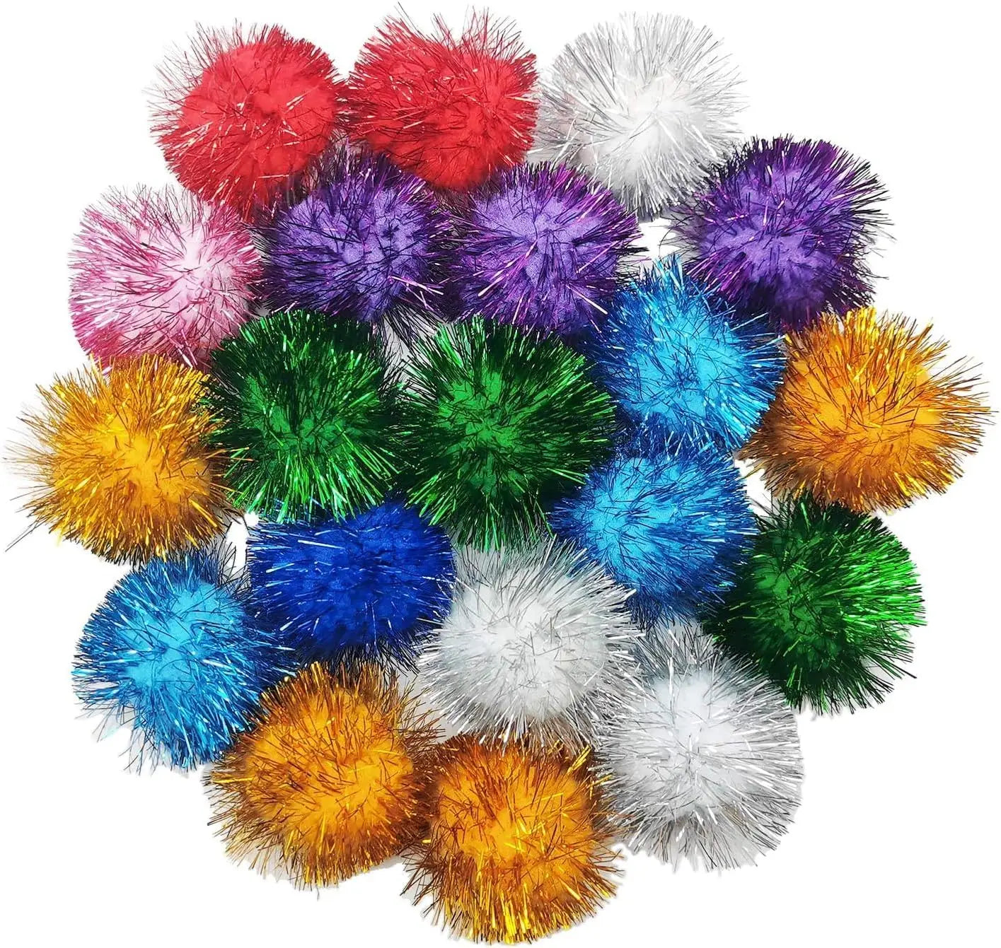 20 Sparkling Balls Cat Toy