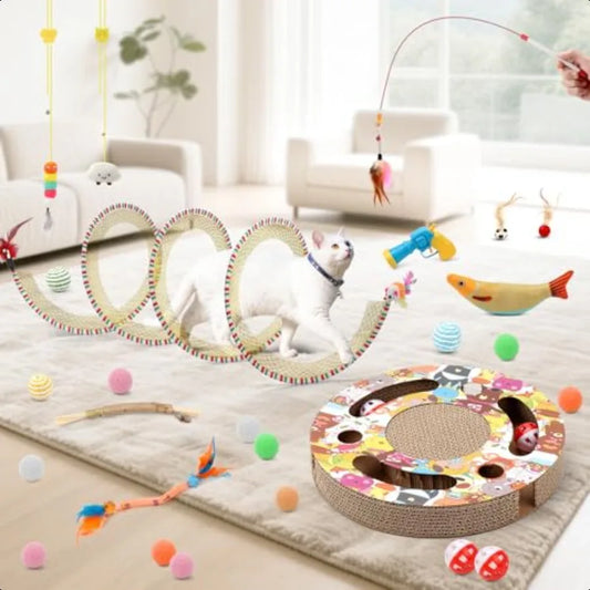 40 Pieces Interactive Cat Toys