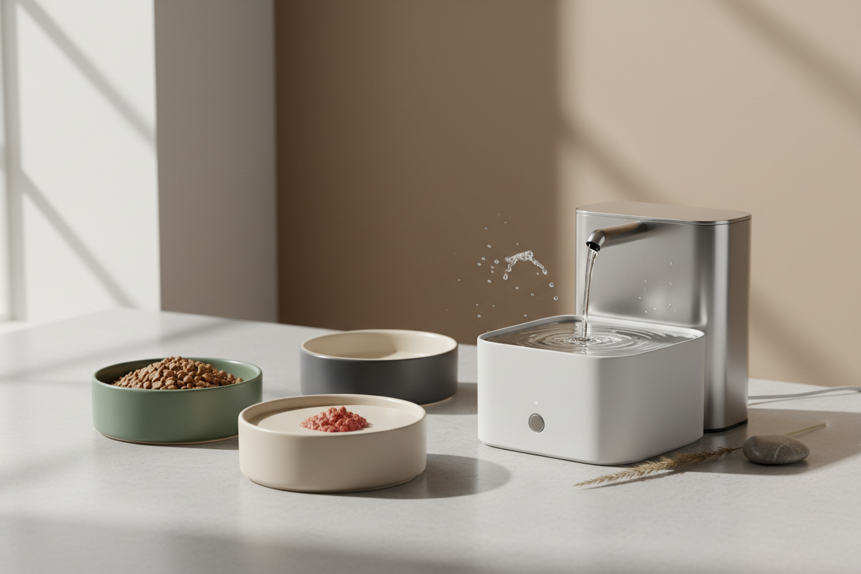 Pet Bowls and Water Fountains