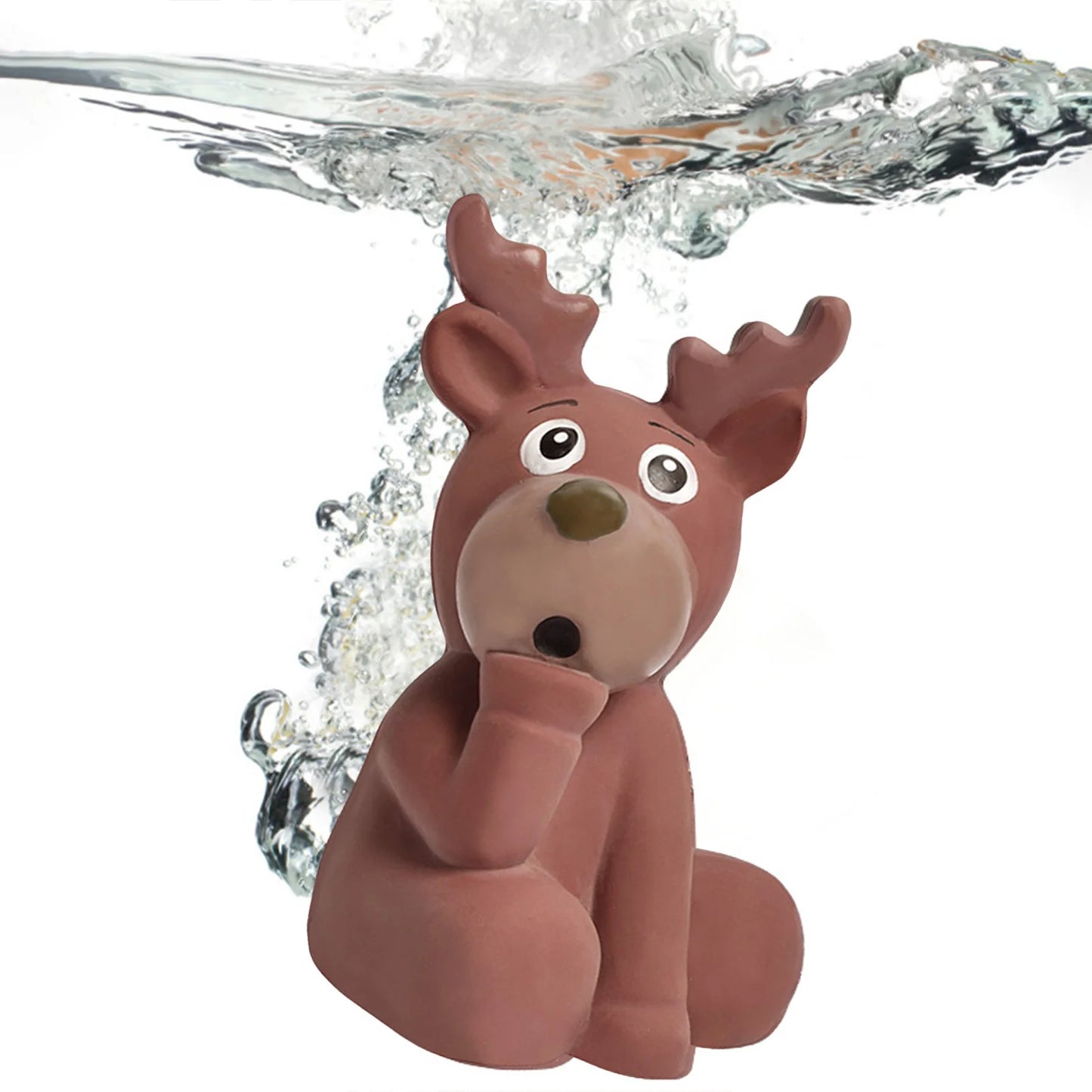 Interactive Moose or Christmas Tree Chew Toy