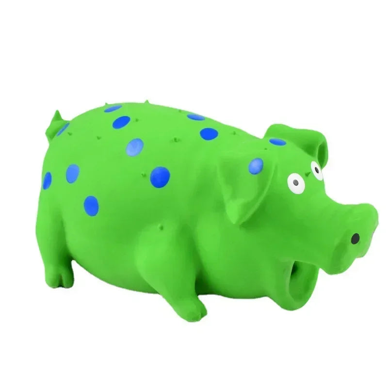 Squeaky Pig Dog Toy