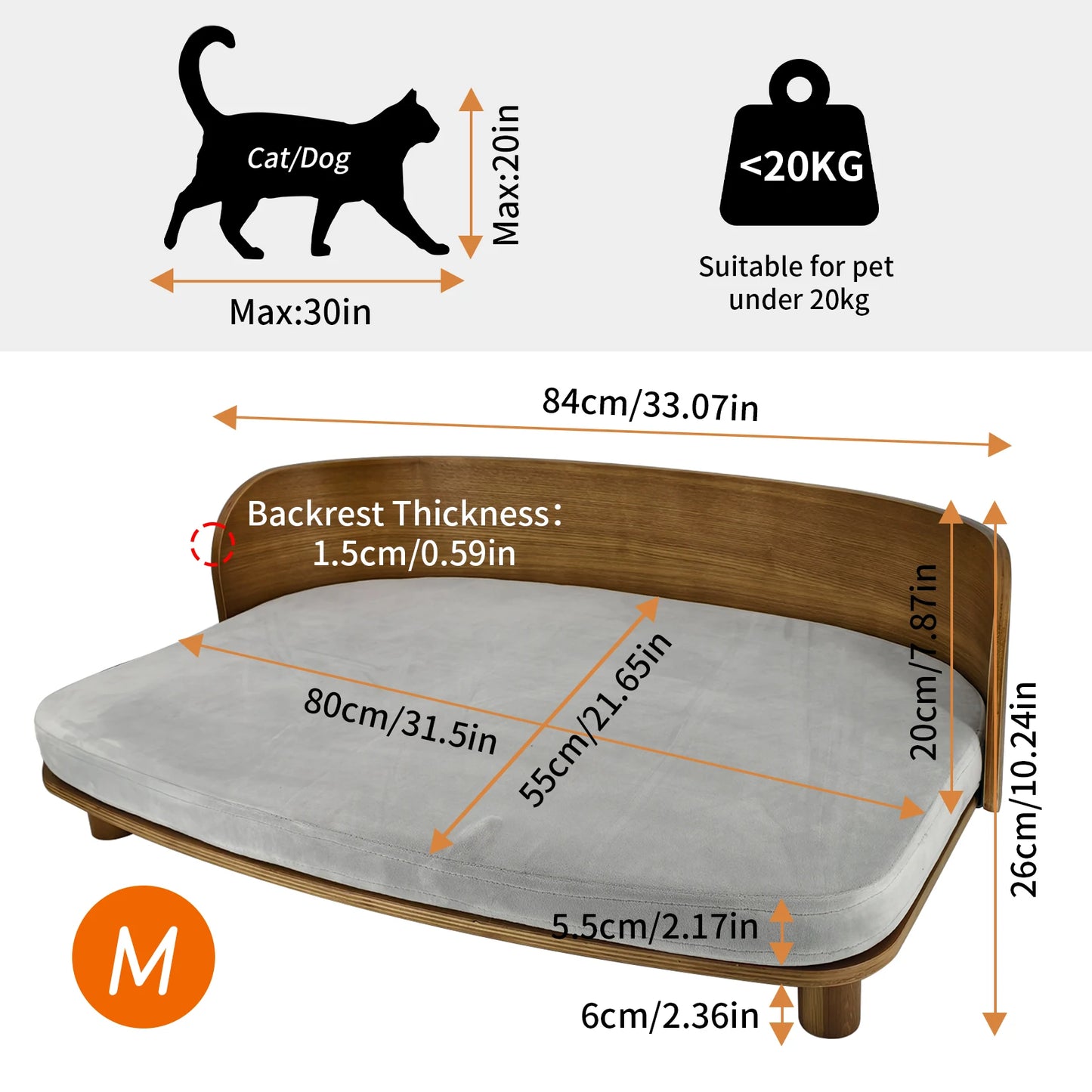 BingoPaw Elevated Cat Bed