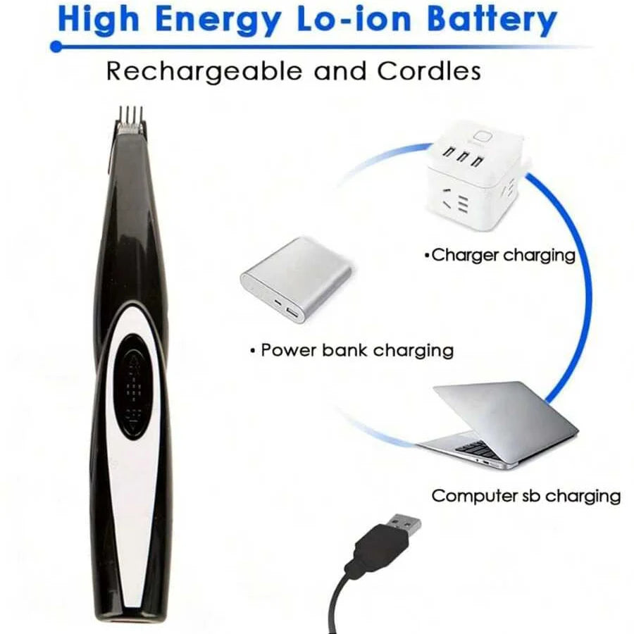 Rechargeable Pet Clippers and Nail Grinder