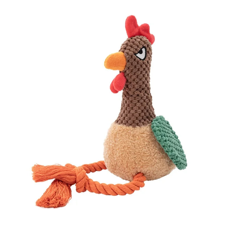 Raw Chicken Rope Dog Toys