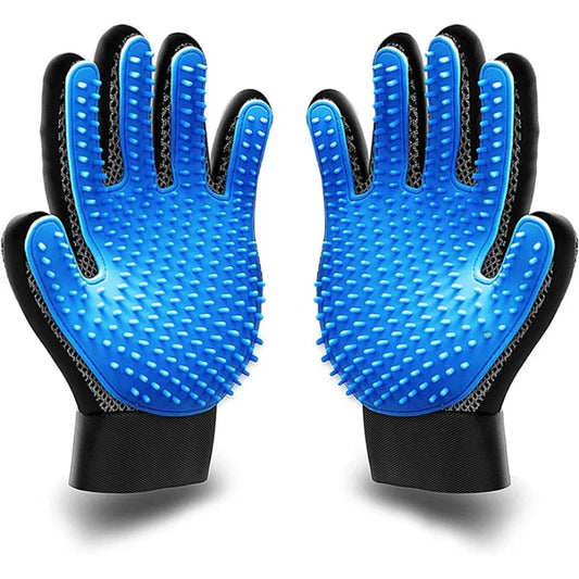 Two Sided Grooming Brush Glove
