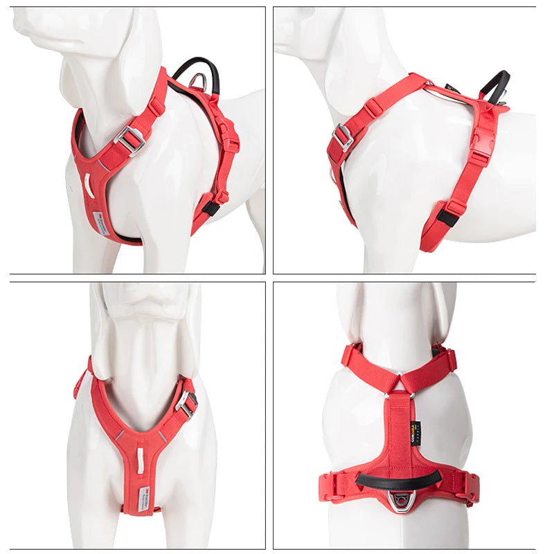 No Pull Nylon Reflective Dog Harness