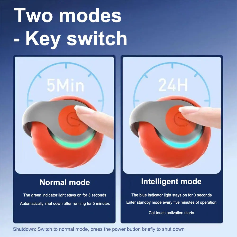 Rechargeable Automatic Moving Toy Ball