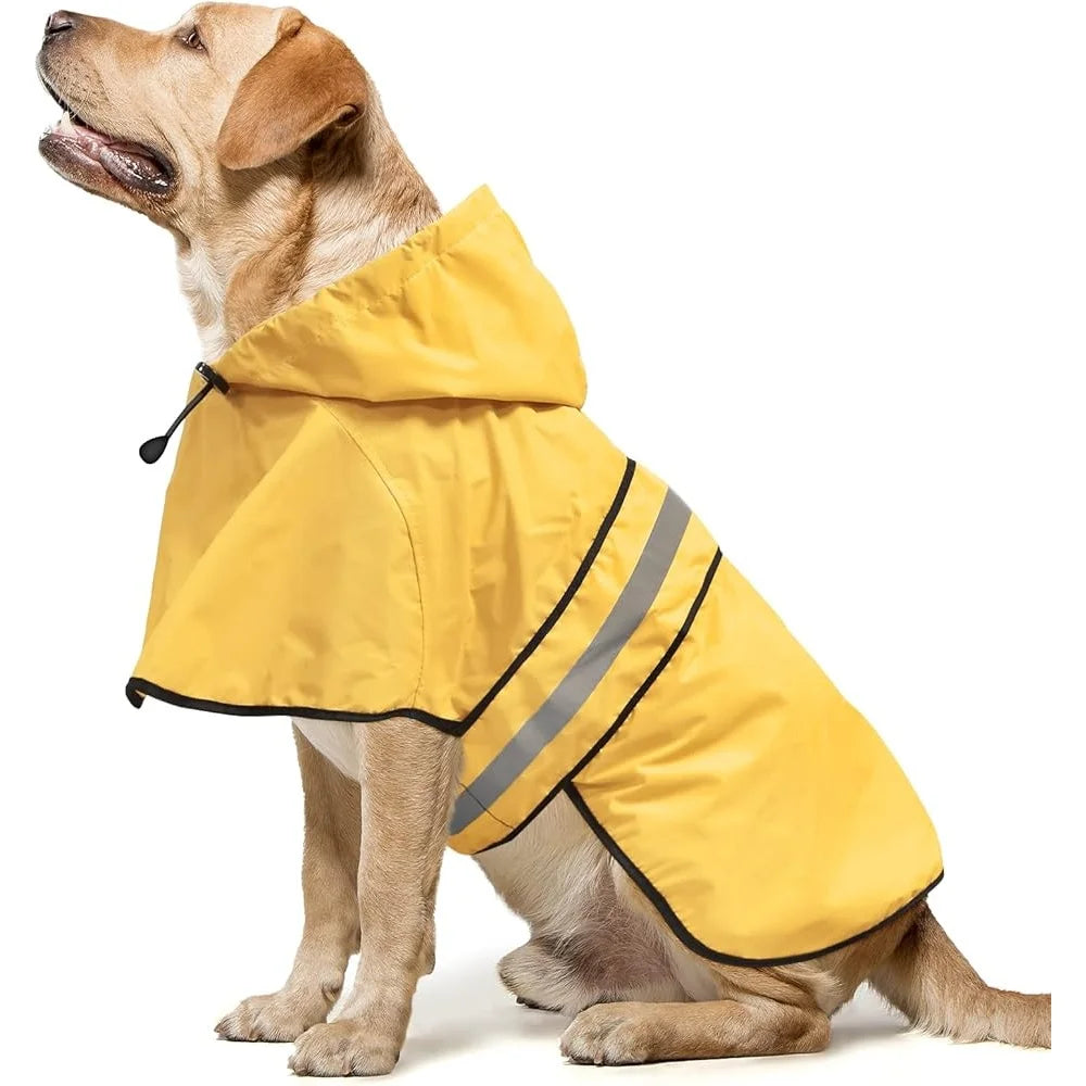 Waterproof Reflective Dog Rain Jacket