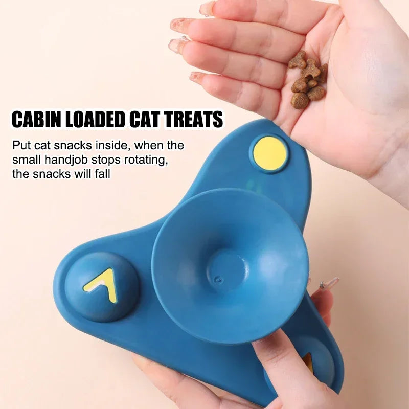 Rotating Flying Plane Cat Teaser Toy