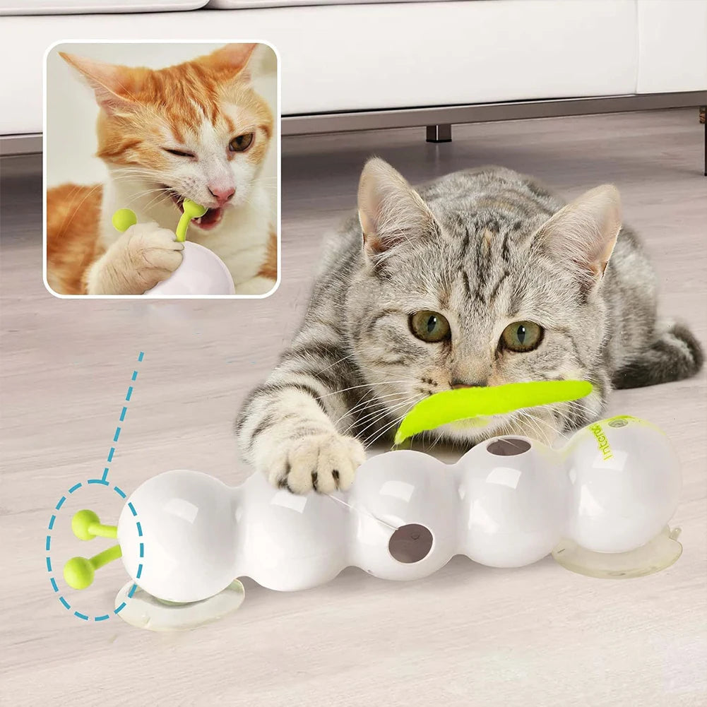 Caterpillar Interactive Motion Activated Cat Toy