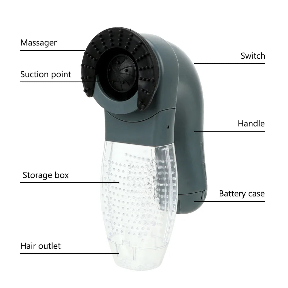 Electric Pet Grooming Tool With Vacuum