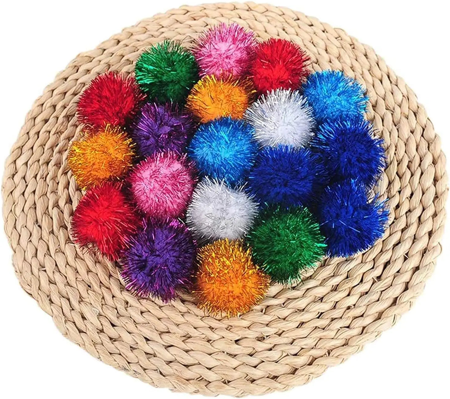 20 Sparkling Balls Cat Toy