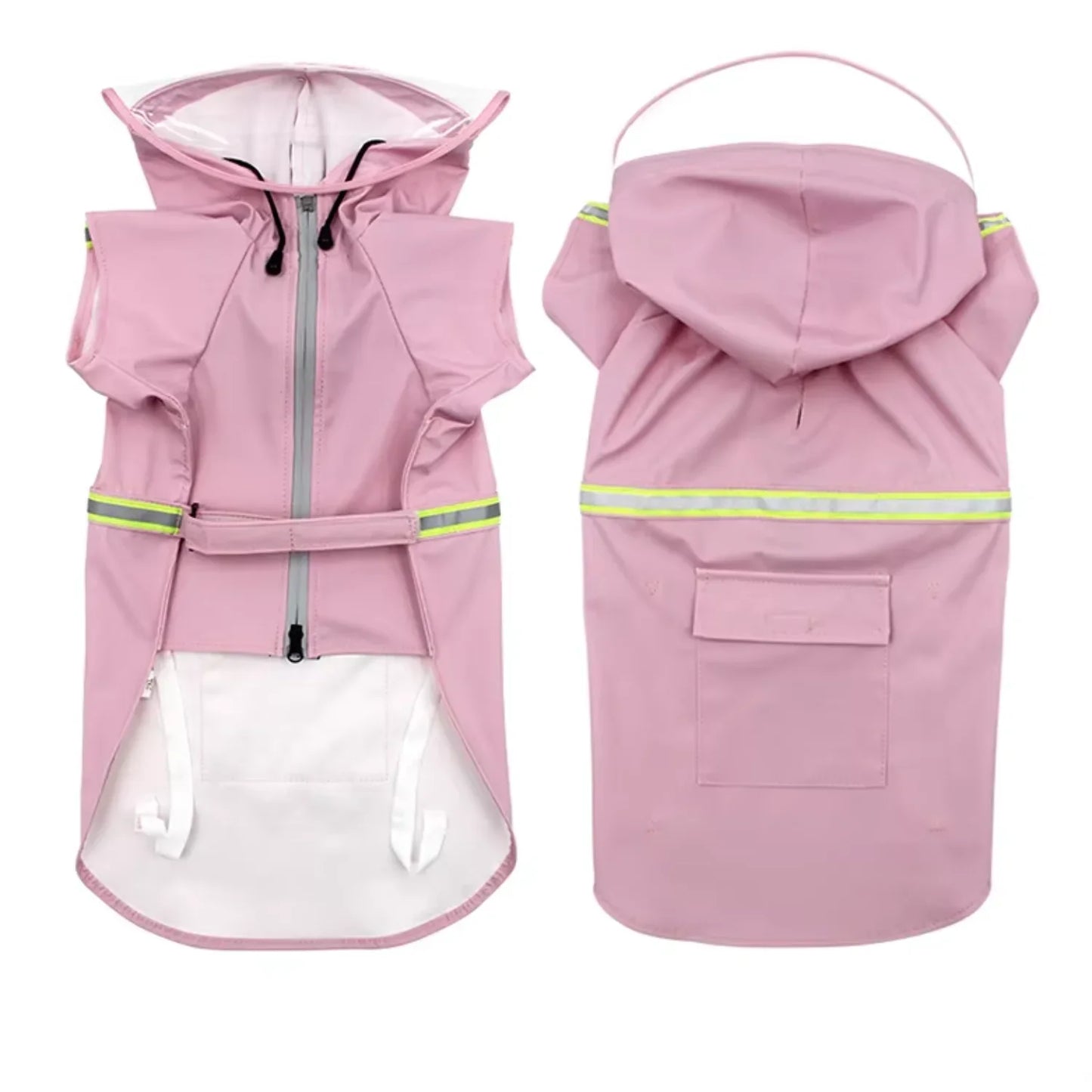 Designers Big Dog Raincoat With Zipper and Hood