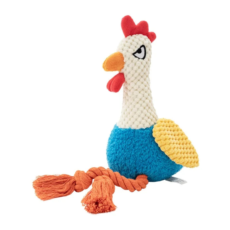 Raw Chicken Rope Dog Toys