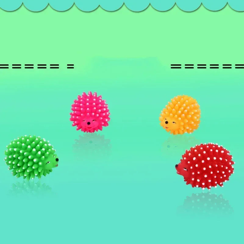 Realistic Hedgehog Soft Squeaky Dog Toy