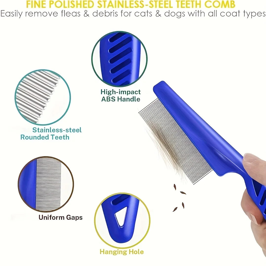 Pet Flea and Lice Combs