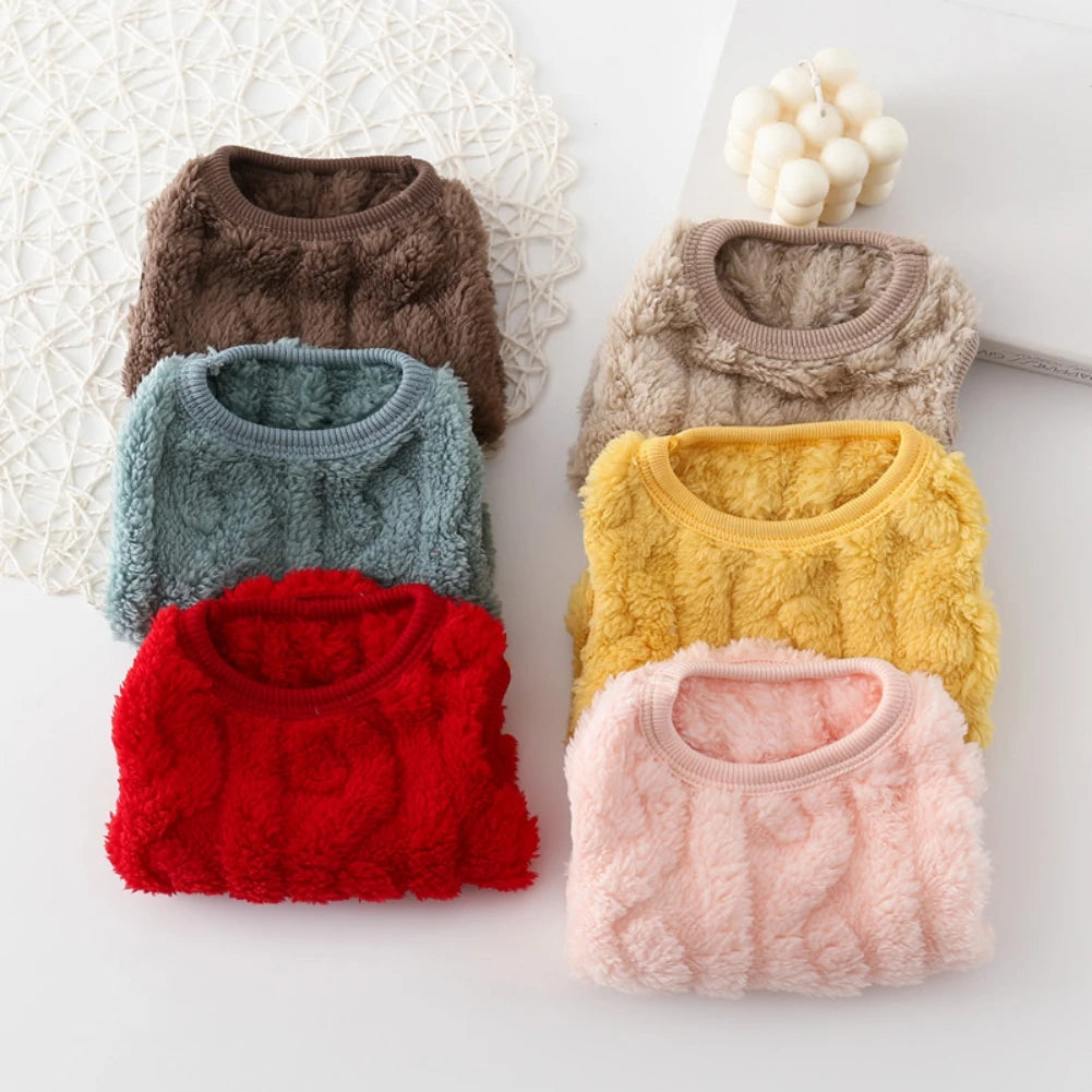 Fleece Pullover Pet Sweater