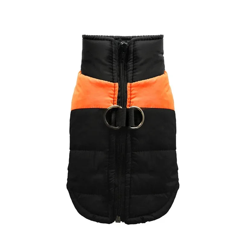 Waterproof Zippered Dog Coat