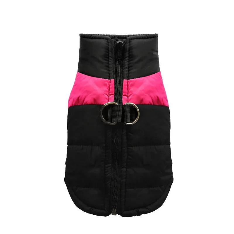 Waterproof Zippered Dog Coat