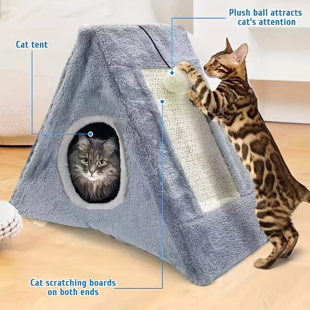 Interactive Cat House