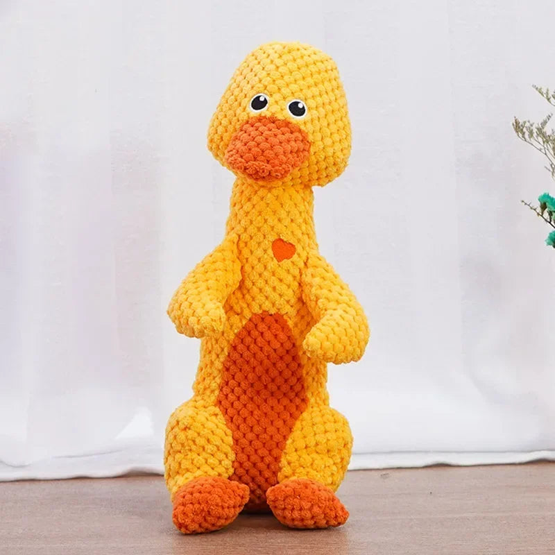 Animal Figure Squeaky Dog Chew Toys