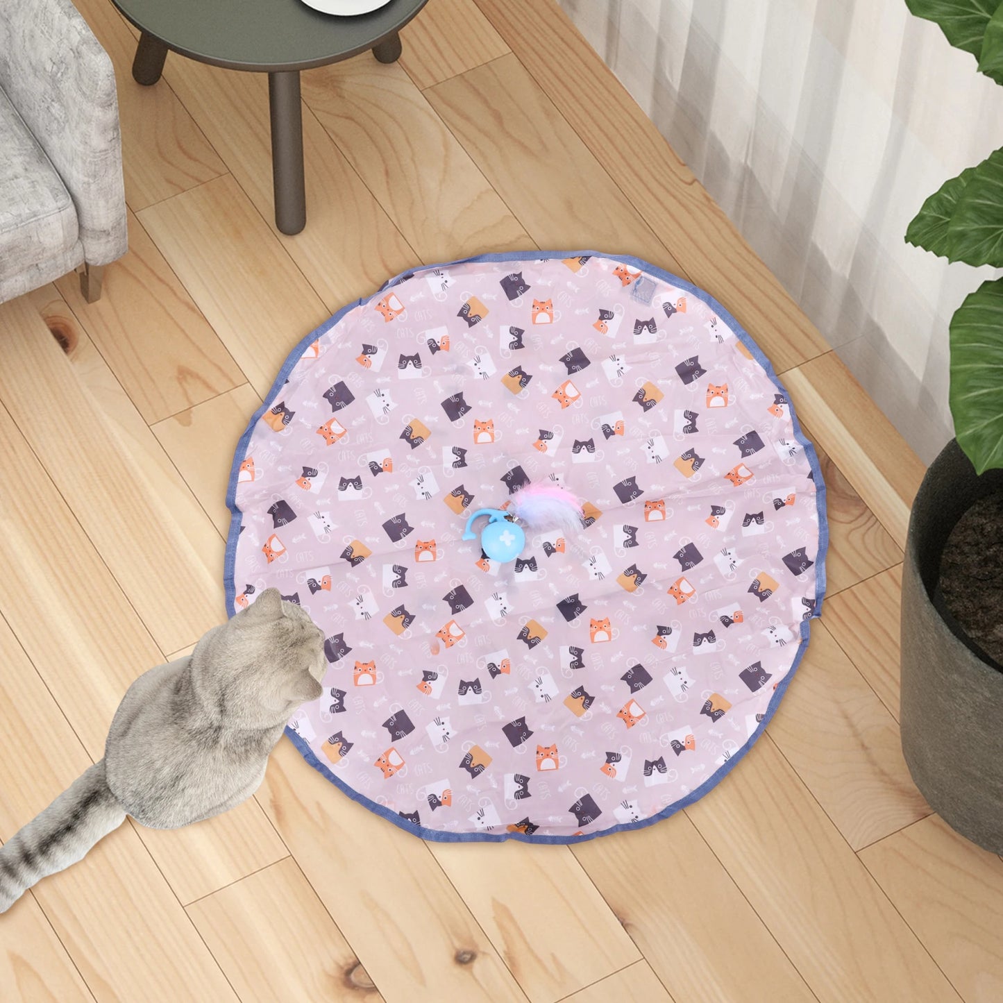 Motion Activate Chirping Cat Toy Mat