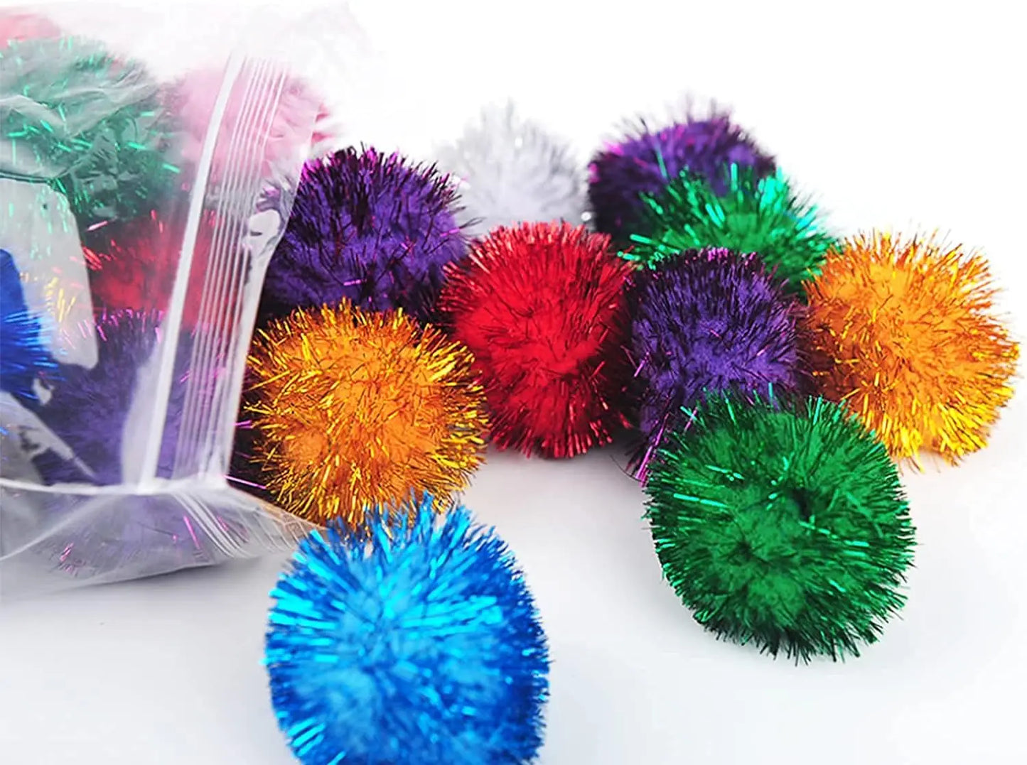 20 Sparkling Balls Cat Toy