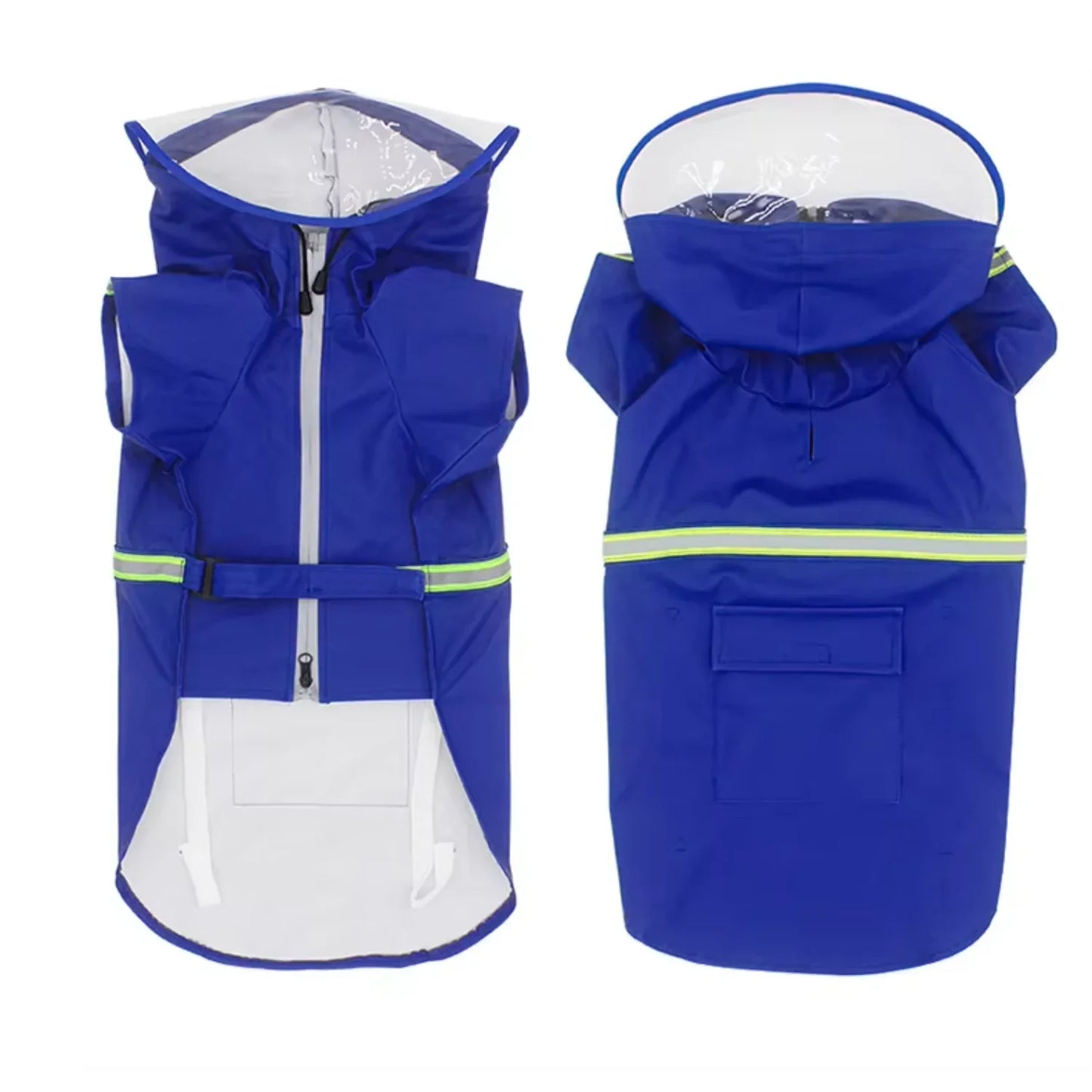 Designers Big Dog Raincoat With Zipper and Hood