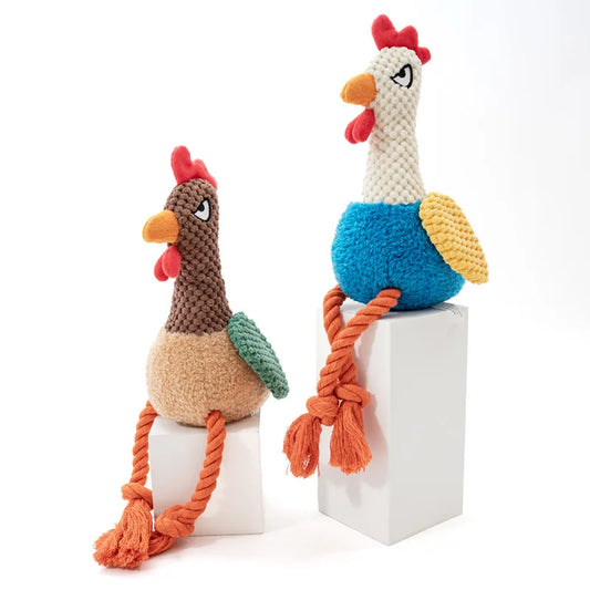 Raw Chicken Rope Dog Toys