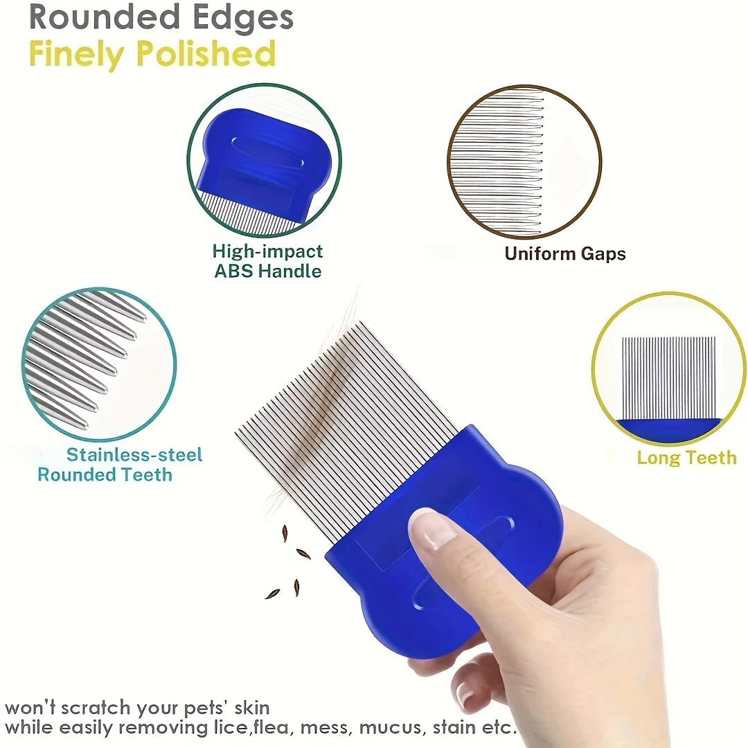 Pet Flea and Lice Combs