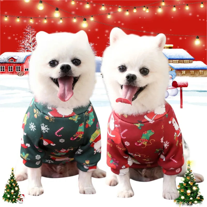 Pullover Puppy Christmas Sweater