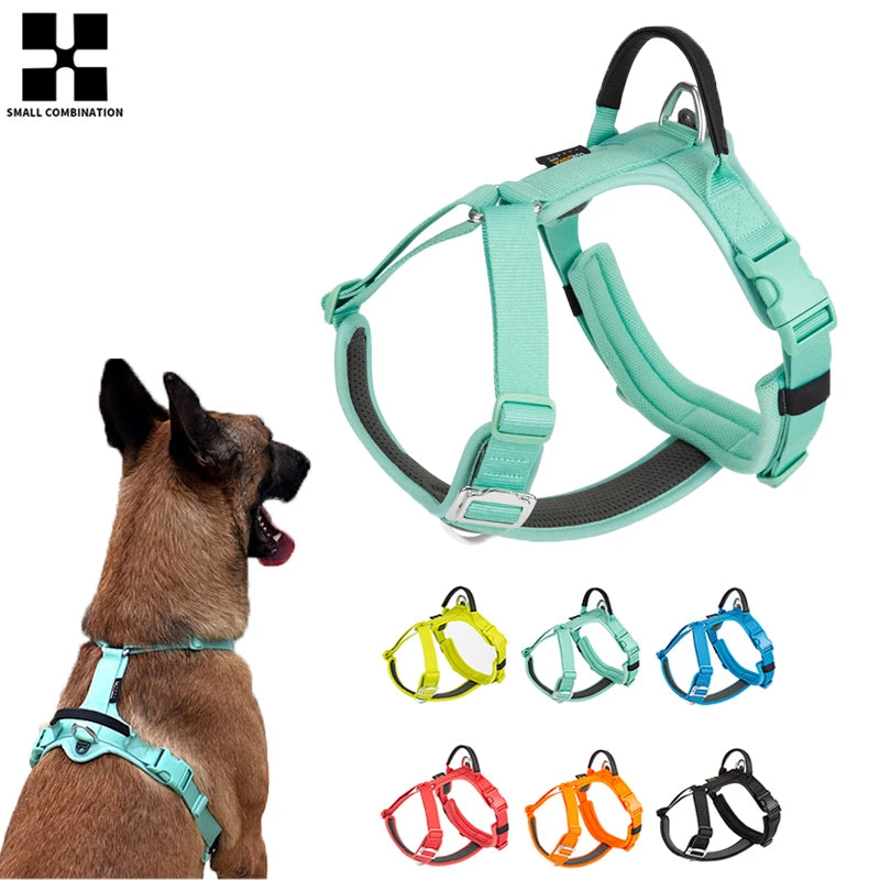 No Pull Nylon Reflective Dog Harness