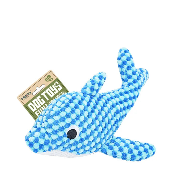 Colorful Ocean Creatures Dog Chew Toy