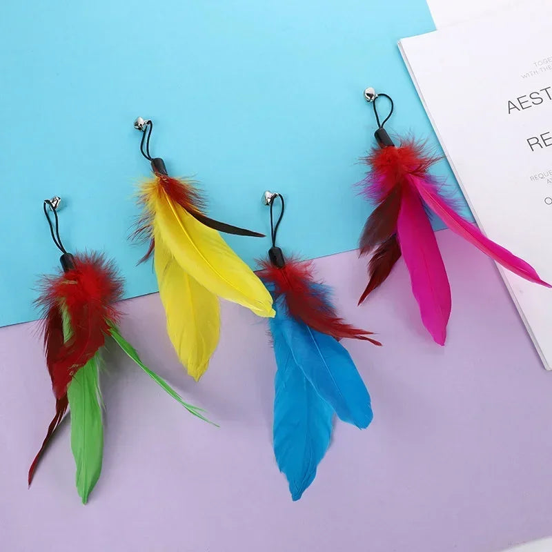 Fishing Rod Cat Toy with Bell