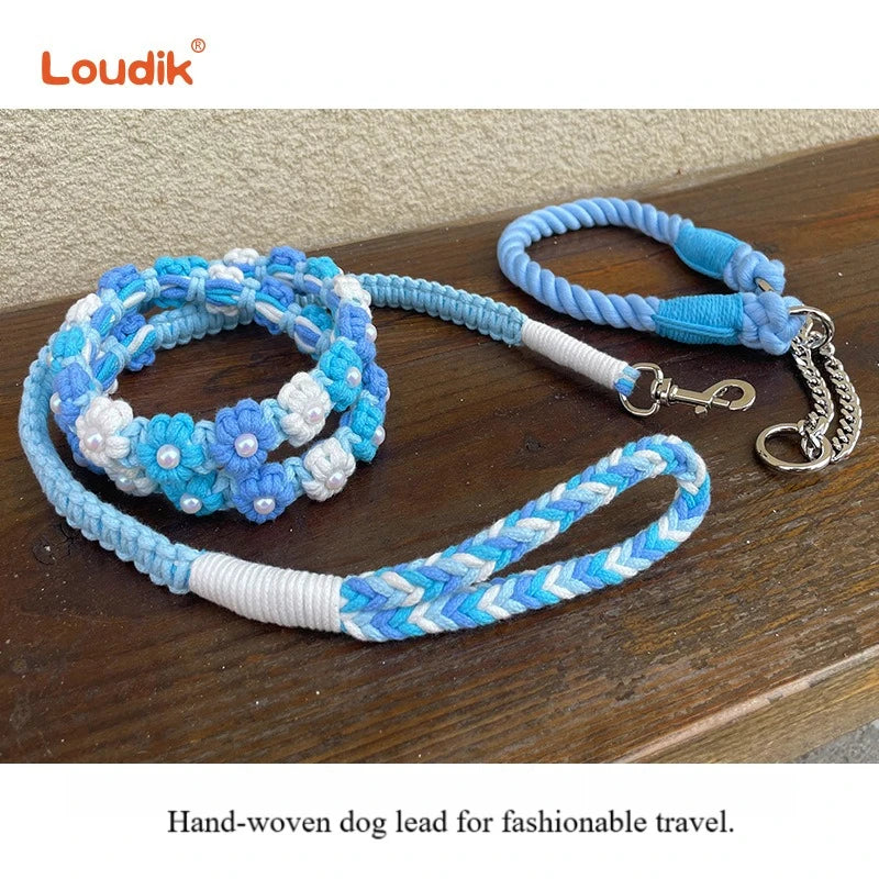 Hand-woven Rope Dog Leash