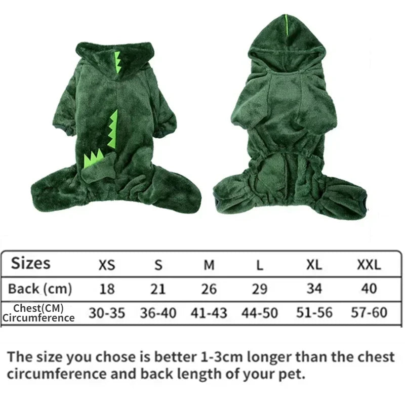 Dinosaur Hooded Costume Coat