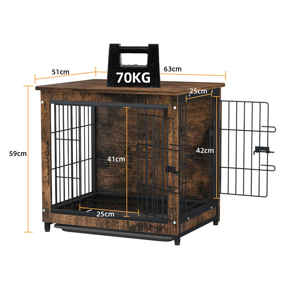 Large Elevated Dog Crate