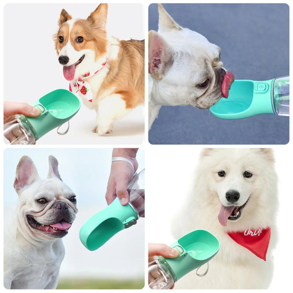 Portable Dog Water Bottle 300ml, 350ml, 750ml