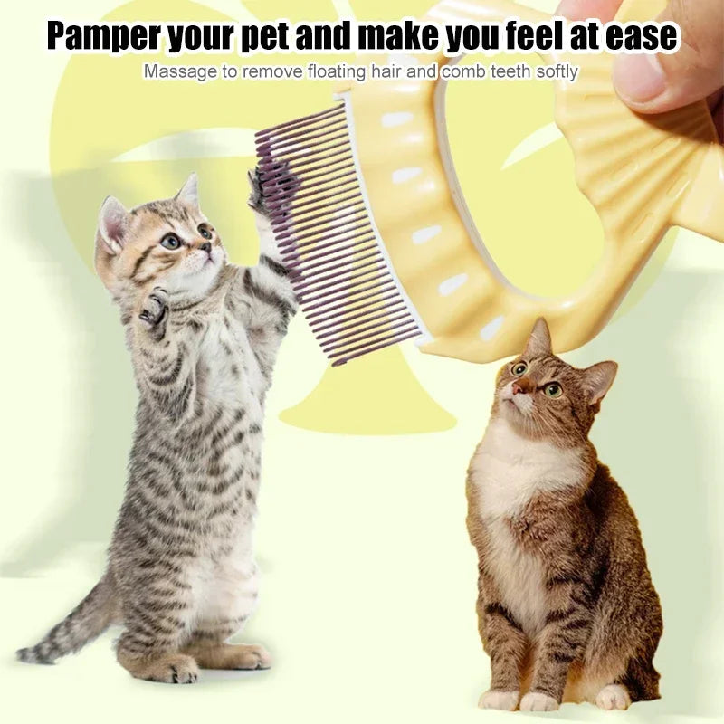 Cat Comb and Massage Brush