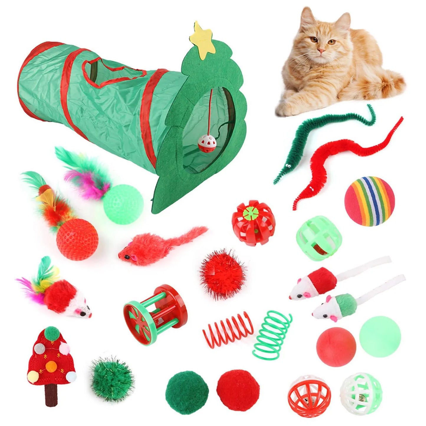 Christmas Variety Catnip Toys
