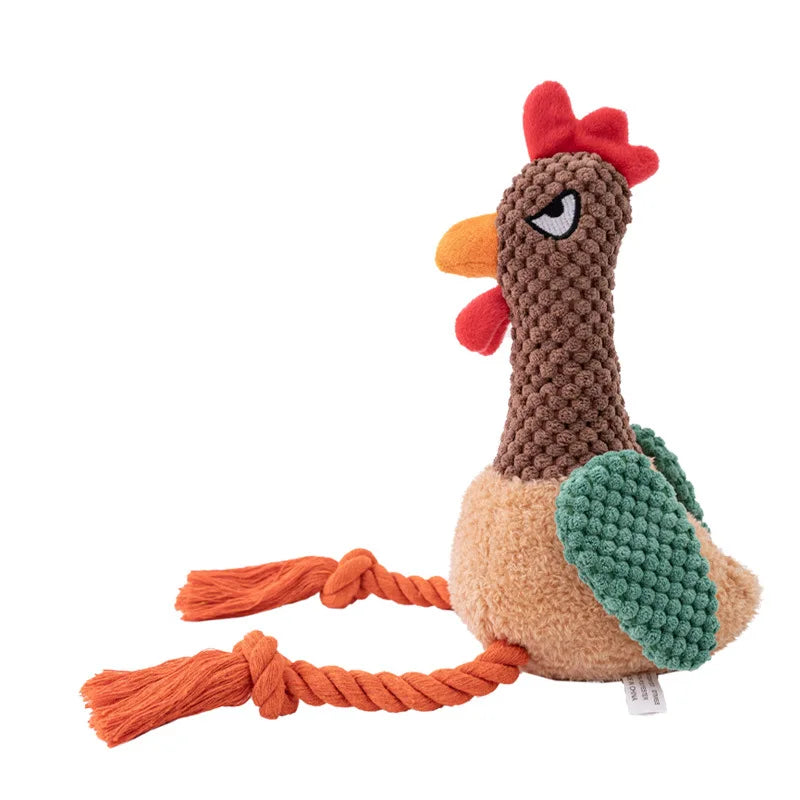 Raw Chicken Rope Dog Toys
