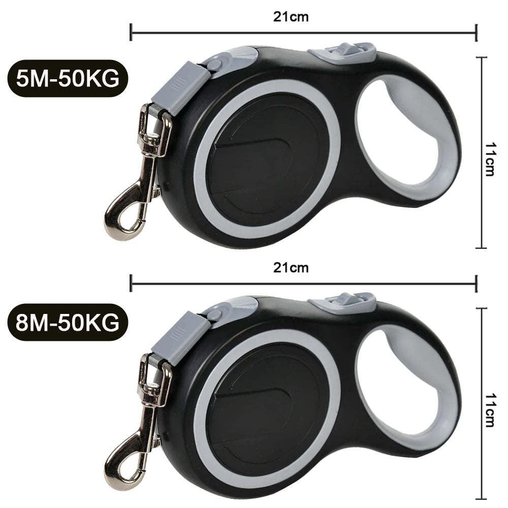 Long Strong Retractable Pet Leash For Large Dogs