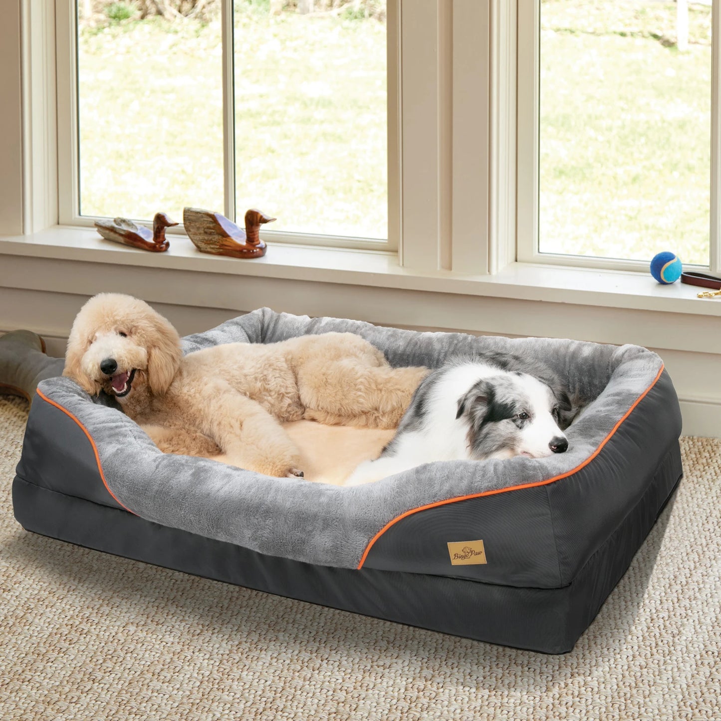 Large Anti-Allergy Dog Bed