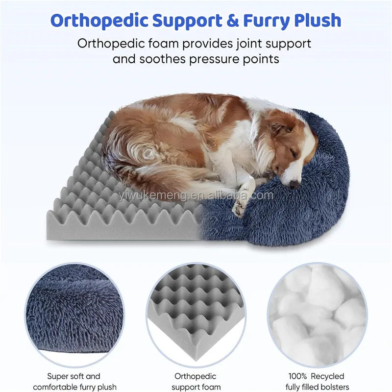 Thickened Orthopedic Large Dog Bed